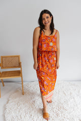 Byron Maxi Dress In Sangria