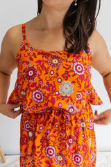 Byron Maxi Dress In Sangria