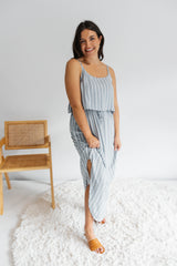 Byron Maxi Dress In Grey Nautica
