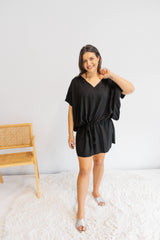 Ultimate Short Beach Dress In Black