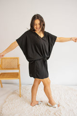 Ultimate Short Beach Dress In Black