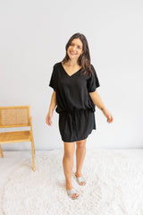 Ultimate Short Beach Dress In Black