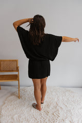 Ultimate Short Beach Dress In Black