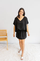 Ultimate Short Beach Dress In Black