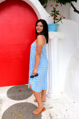 Short Swing Dress In Nexos