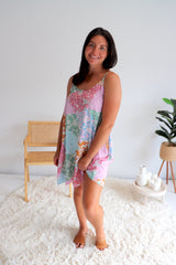 Syros Shift Dress in Patch