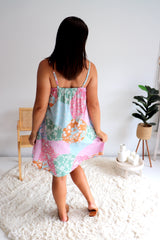 Syros Shift Dress in Patch