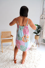 Syros Shift Dress in Patch