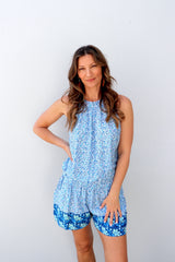 Tahiti Jumpsuit In Seaside Garden