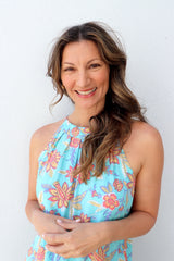 Tahiti Dress Aqua Paradise