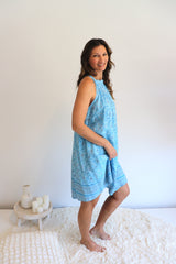 Tahiti Dress Ocean Blossom