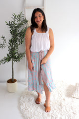 Long Bohemian Skirt In Willow Bloom