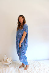 Island Holiday High Low Dress In Paragon Purple/Blue