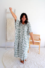 Long Kaftan Cloud in Sage