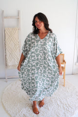 Long Kaftan Cloud in Sage