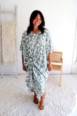 Long Kaftan Cloud in Sage