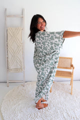 Long Kaftan Cloud in Sage