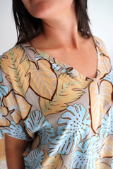 Mai Tai In Hawaiian Leaf