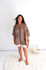 Short Kaftan in Uluru Earth
