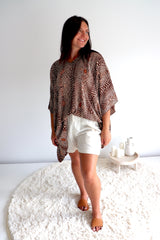 Short Kaftan in Uluru Earth