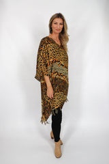 Short Kaftan With Tassels In Congo