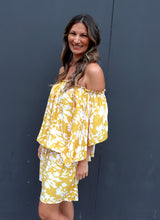 Holiday Dreaming Short Beach Dress/Top In Promise Land Mustard