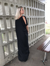 Mai Tai Long Dress In Black