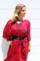 Beaded Belt In Black