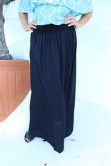 Merci Maxi Skirt In Black