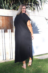Mai Tai Long Dress In Black