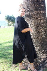 Long Kaftan In Black