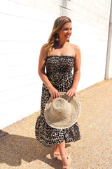 Florence Strapless Dress In Africa