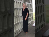 Mai Tai Long Dress In Black