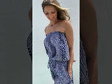 Maldives Short Jumpsuit in Uluru Navy