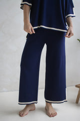 Elodie Knit Set in Navy