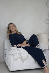 Elodie Knit Set in Black