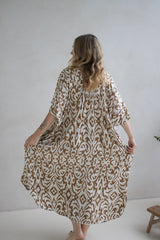 Lux Muu Muu in Artifact Caramel