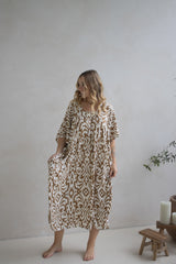 Lux Muu Muu in Artifact Caramel