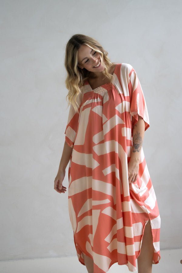 Lux Muu Muu in Emperor Peaches & Cream