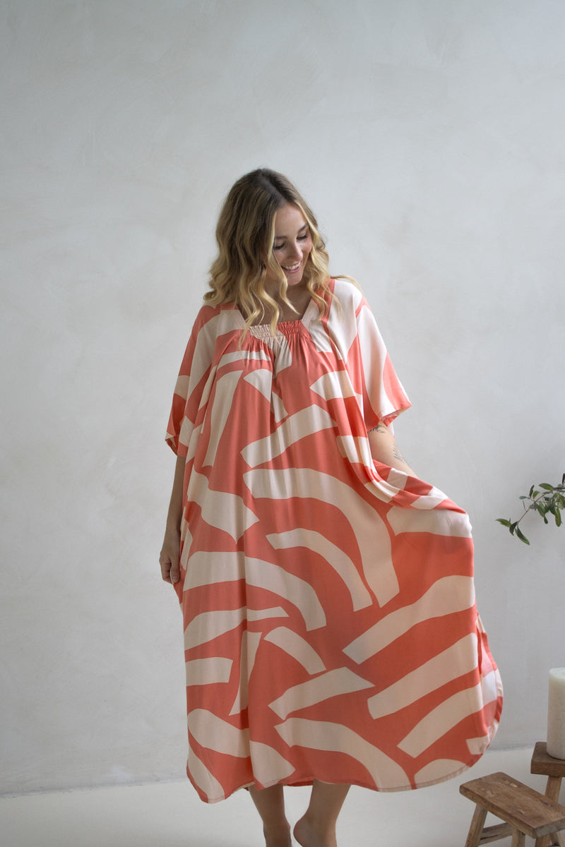 Lux Muu Muu in Emperor Peaches & Cream