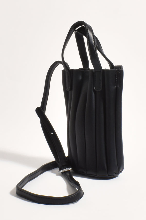 Romi Quilted Stripe Mini Crossbody Bag