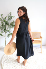 Anastasia Maxi Dress In Black