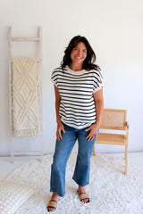 Evelyn Stripe Knit Top