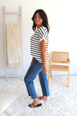 Evelyn Stripe Knit Top