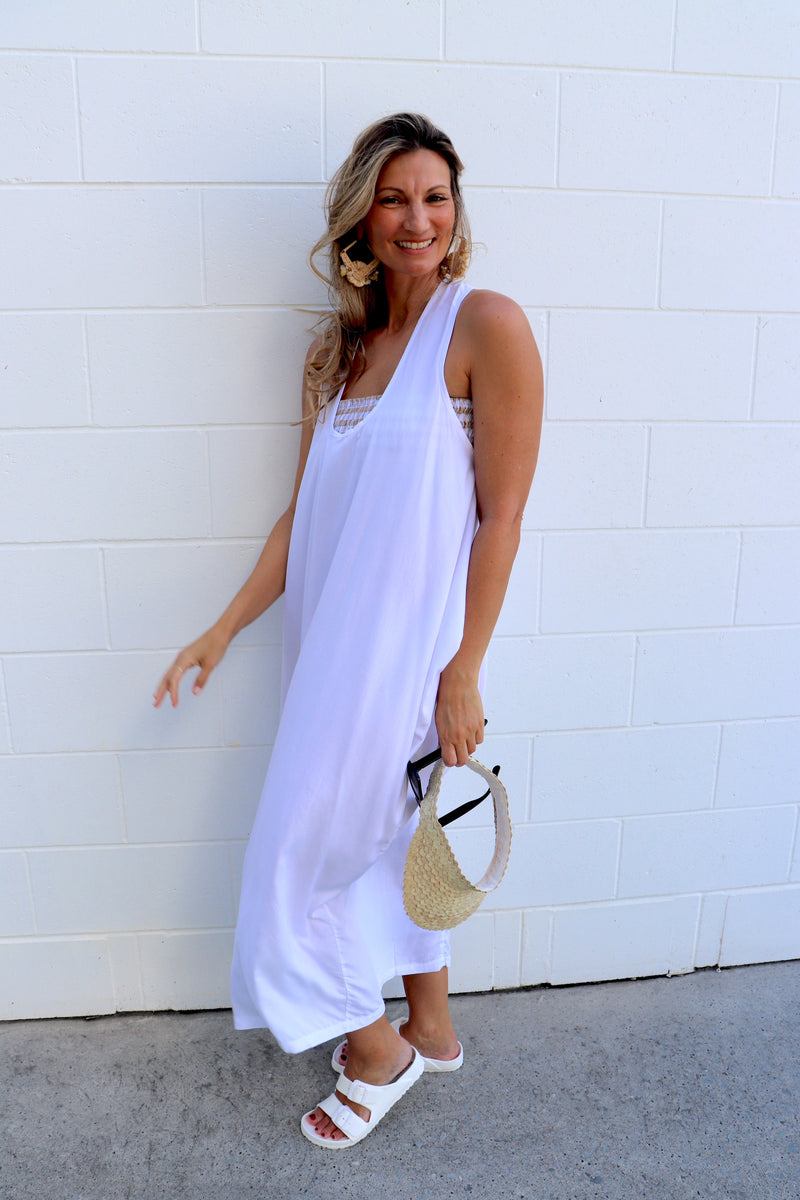 By the Pool Maxi in White