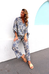 Soho Separates Set in Vintage Lantern Blue