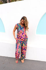 Hope Wide Leg Pant in Morocco