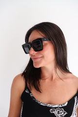 Oversized Sunglasses in Black