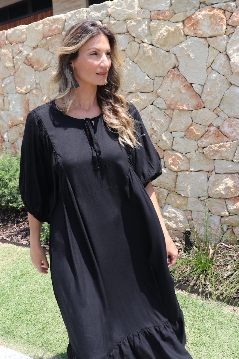 Whitney Puffy Sleeve Dress