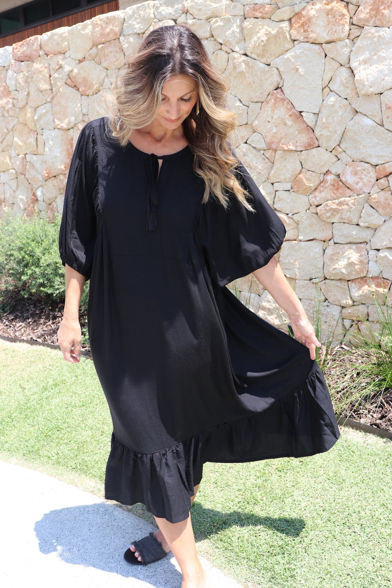 Whitney Puffy Sleeve Dress